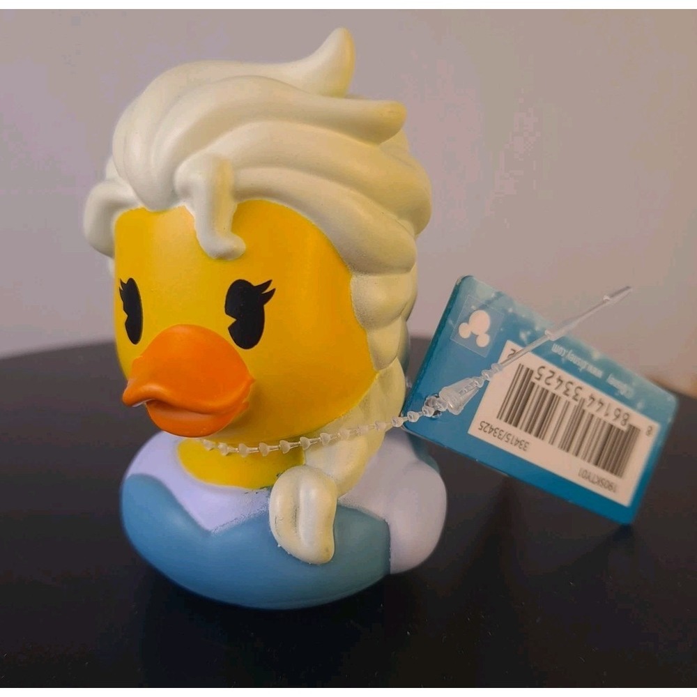 Disney Elsa Rubber Duck Approx 3" High Duckalooz